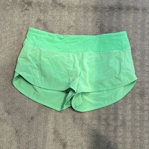 Lululemon Speed Up Low Rise 2.5” lined Shorts